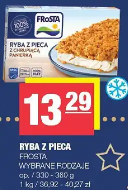 Spar Ryba z pieca Frosta wybrane rodzaje oferta