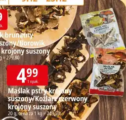 E.Leclerc Maślak pstry krojony suszony / Kozłarz czerwony krojony suszony Leclerc oferta
