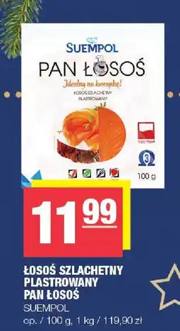 Spar Łosoś szlachetny plastrowany Pan Łosoś Suempol oferta