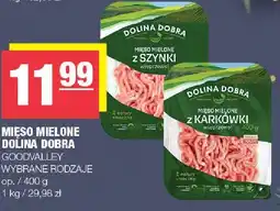 Spar Mięso mielone Dolina Dobra GoodValley wybrane rodzaje oferta