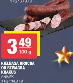 Spar Kiełbasa krucha od szwagra KRAKUS ANIMEX oferta
