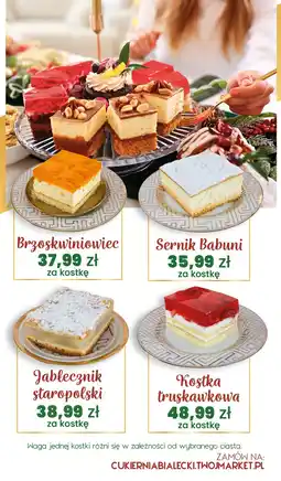 Twój Market Ciasto Kostka truskawkowa Twój Market oferta