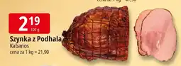 E.Leclerc Szynka z Podhala Kabanos oferta