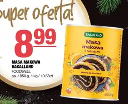 Spar Masa makowa Bakalland Foodwell oferta