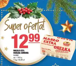 Spar Masło 83% Osełka Górska Sobik oferta