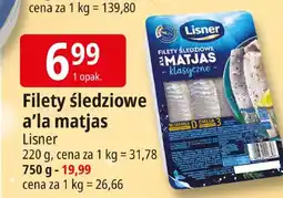 E.Leclerc Filety śledziowe a'la matjas Lisner oferta