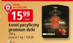 E.Leclerc Łosoś pacyficzny premium dziki Leclerc oferta