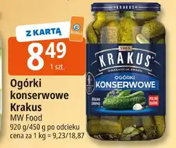 E.Leclerc Ogórki konserwowe Krakus MW Food oferta