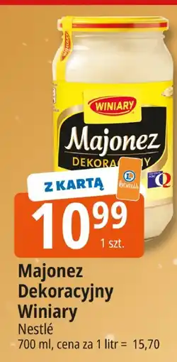 E.Leclerc Majonez dekoracyjny Winiary Nestlé oferta