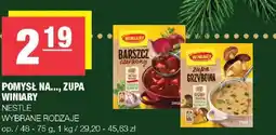 Spar Pomysł na... zupa Winiary Nestle wybrane rodzaje oferta