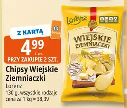 E.Leclerc Chipsy wiejskie ziemniaczki Lorenz oferta