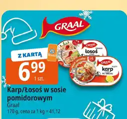 E.Leclerc Karp/łosoś w sosie pomidorowym Graal oferta