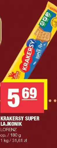 Spar Krakersy Super Lajkonik Lorenz oferta