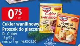 E.Leclerc Cukier waniliowy/proszek do pieczenia Dr. Oetker oferta