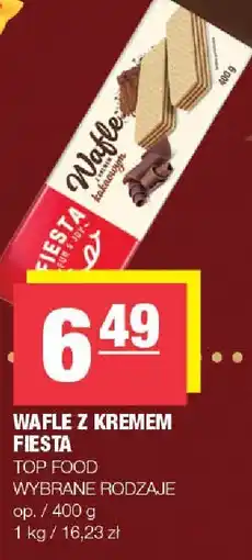 Spar Wafle z kremem Fiesta Top Food wybrane rodzaje oferta