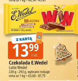 E.Leclerc Czekolada E.Wedel Lotte Wedel oferta