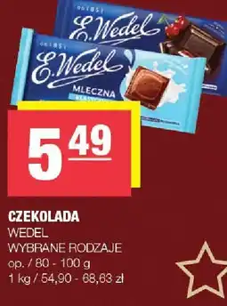 Spar Czekolada Wedel oferta