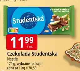 E.Leclerc Czekolada Studentska Nestlé oferta
