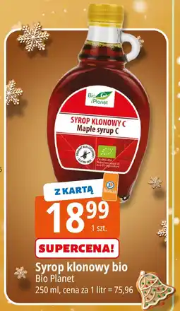 E.Leclerc Syrop klonowy bio Bio Planet oferta