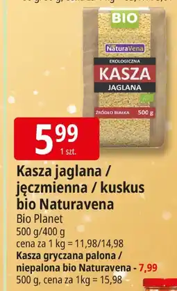 E.Leclerc Kasza jaglana/jęczmienna/kuskus bio Naturavena Bio Planet oferta