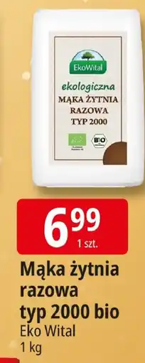 E.Leclerc Mąka żytnia razowa typ 2000 bio Eko Wital oferta