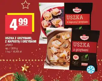 Uszka z grzybami, z kapustą i grzybami JAWO