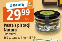 E.Leclerc Pasta z pistacji Nutura Eko Wital oferta