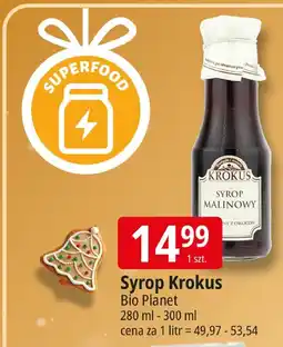 E.Leclerc Syrop Krokus Bio Planet oferta