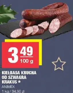 Spar Kiełbasa krucha od szwagra Krakus Animex oferta