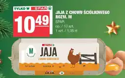 Spar Jaja z chowu ściółkowego rozmiar M SPAR oferta
