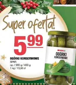 Spar Ogórki konserwowe SPAR oferta
