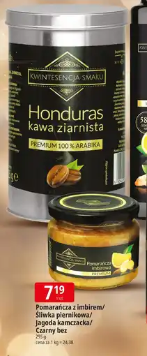 E.Leclerc Pomarańcza z imbirem/Śliwka piernikowa/Jagoda kamczacka/Czarny bez Kwintesencja Smaku oferta