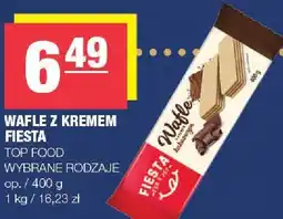 Spar Wafle z kremem fiesta TOP FOOD wybrane rodzaje oferta