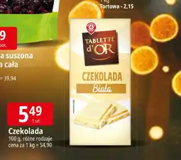 E.Leclerc Czekolada biała Tablette d'Or oferta