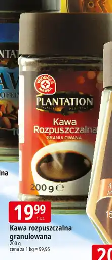 E.Leclerc Kawa rozpuszczalna granulowana Plantation oferta