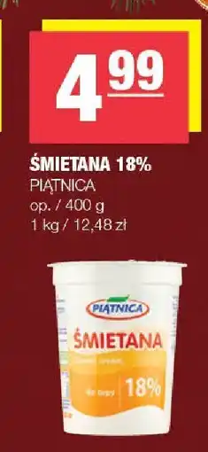 Spar Śmietana 18% Piątnica oferta