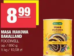 Spar Masa makowa Bakalland Foodwell oferta