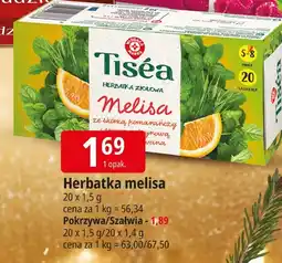 E.Leclerc Herbatka melisa Tisea oferta