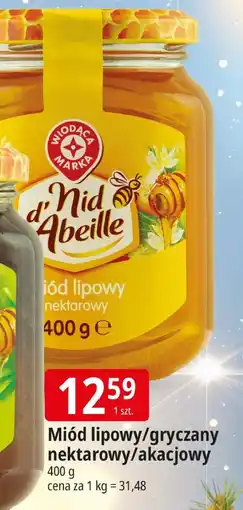 E.Leclerc Miód lipowy/gryczany nektarowy/akacjowy Nid d'Abeille oferta