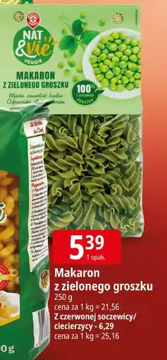 E.Leclerc Makaron z zielonego groszku Nat&Ruc oferta