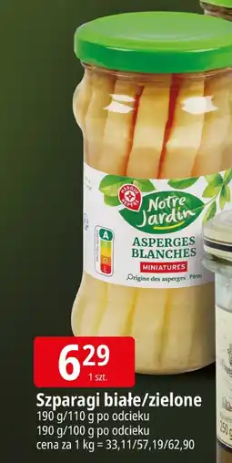 E.Leclerc Szparagi białe/zielone Notre Jardin oferta
