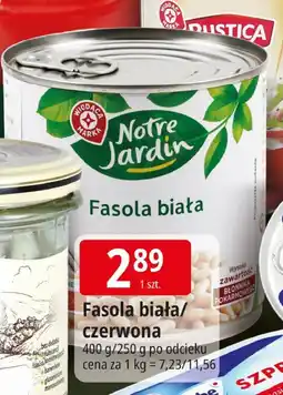 E.Leclerc Fasola biała/czerwona Notre Jardin oferta