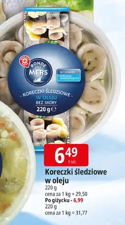 E.Leclerc Koreczki śledziowe w oleju Ronde des Mers oferta