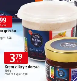 E.Leclerc Krem z ikry z dorsza Ronde des Mers oferta