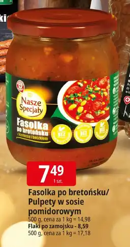 E.Leclerc Fasolka po bretońsku/Pulpety w sosie pomidorowym Nasze Specjały oferta