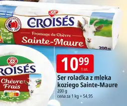 E.Leclerc Ser rolądka z mleka koziego Sainte-Maure Croisés oferta