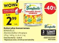 Intermarche Kukurydza konserwowa Bonduelle oferta