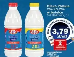 Społem Mleko Mlekovita oferta