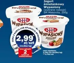 Społem Jogurt śmietankowy Mlekovita oferta