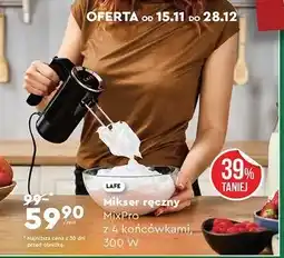 Biedronka Mikser ręczny MixPro z 4 końcówkami oferta